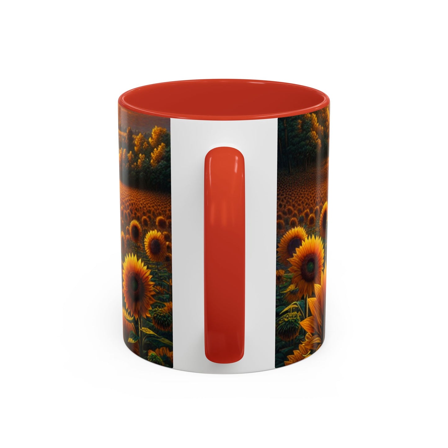 Amber Sunflower Serenade - Mugs