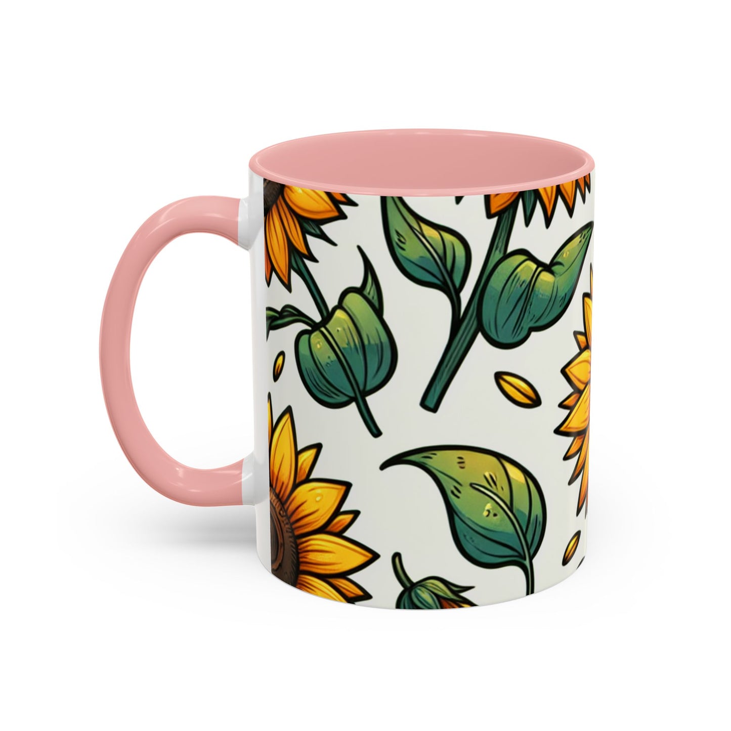 Summer Solstice Sunflower Bloom - Mugs