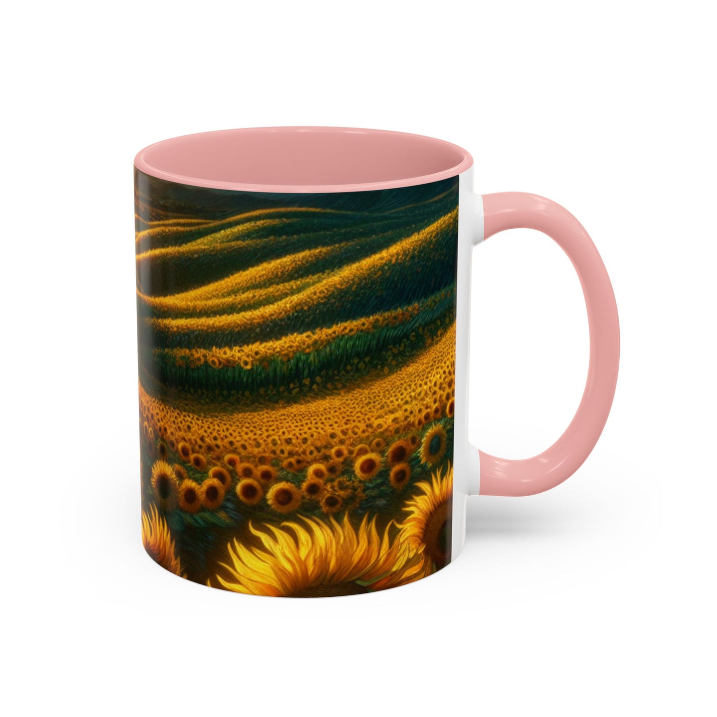 Sunrise Helianthus Waves - Mugs