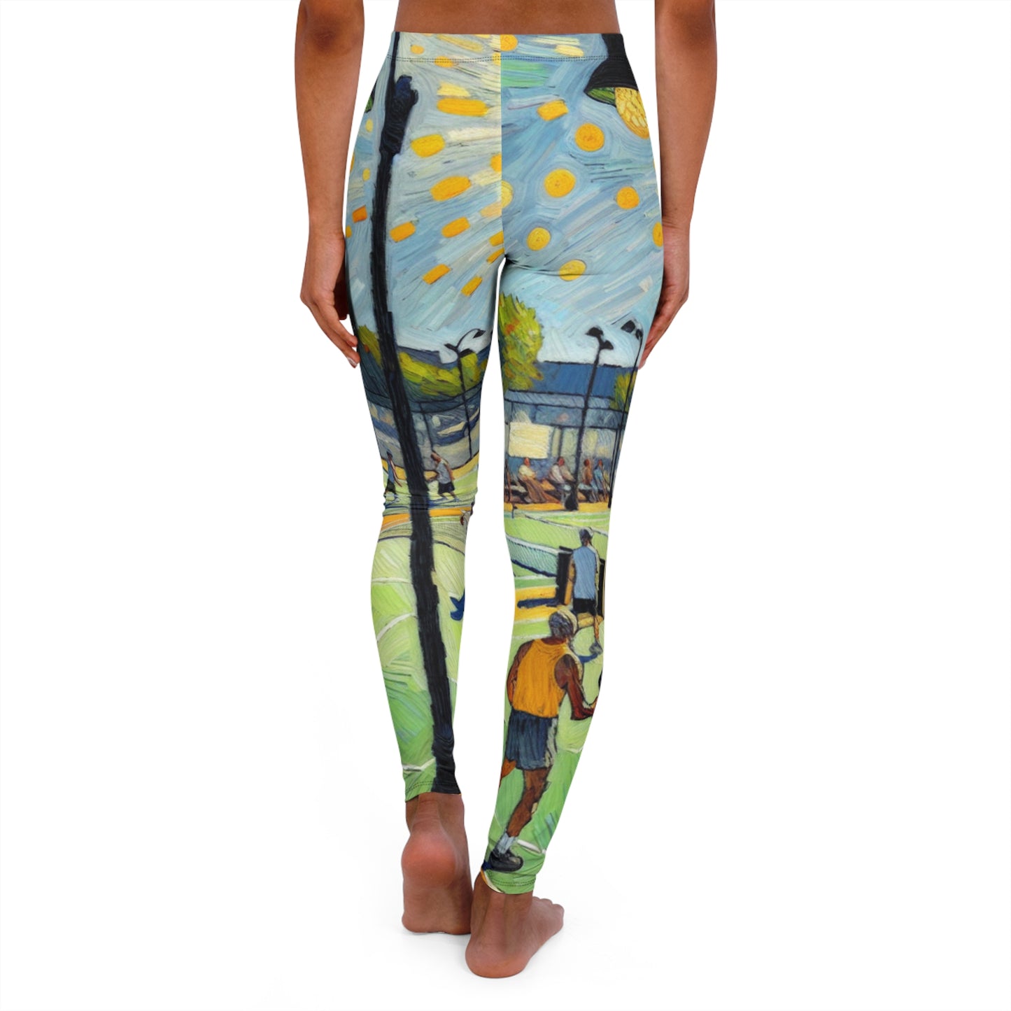 Sunlit Pickleball Whimsy - Leggings