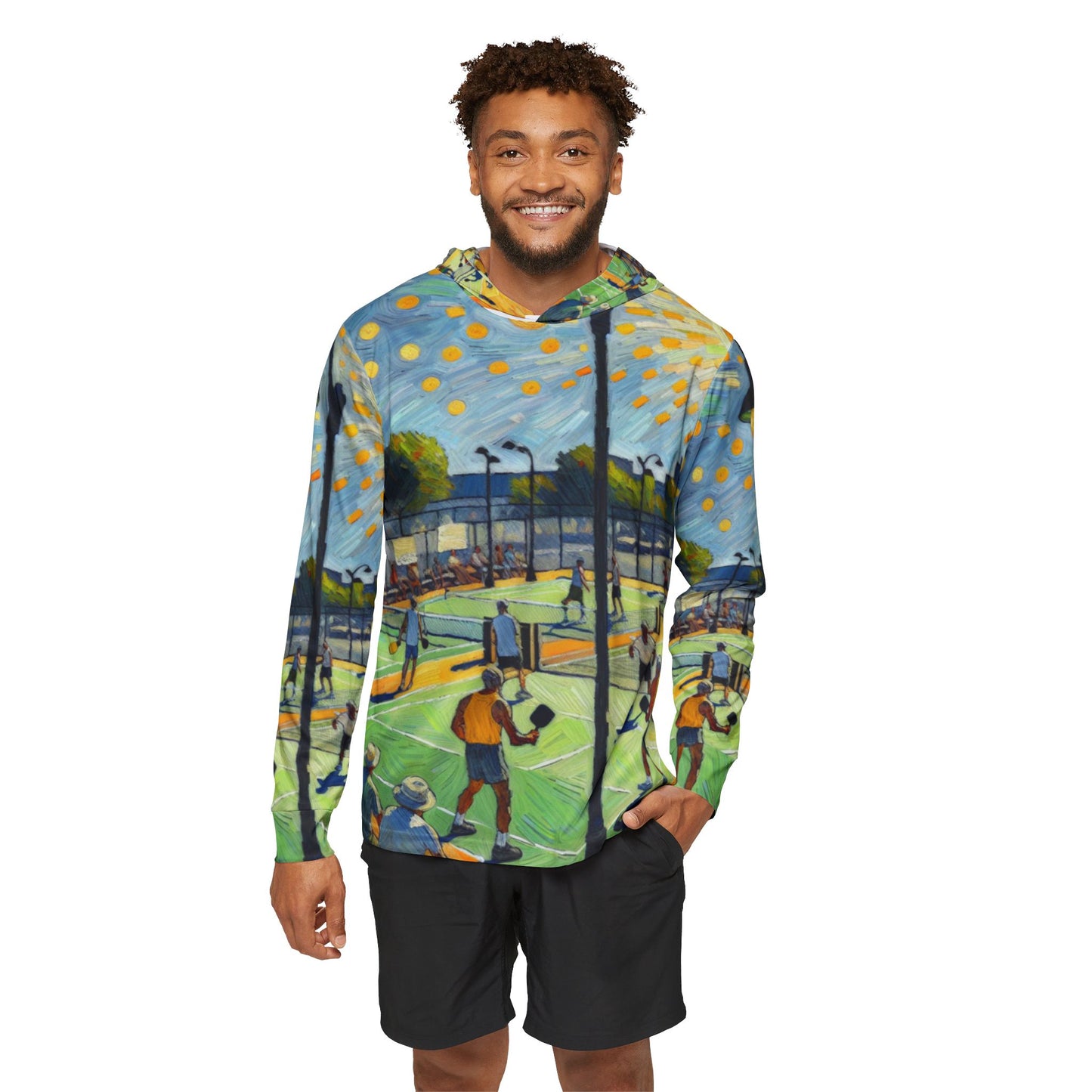 Sunlit Pickleball Whimsy - Hoodie
