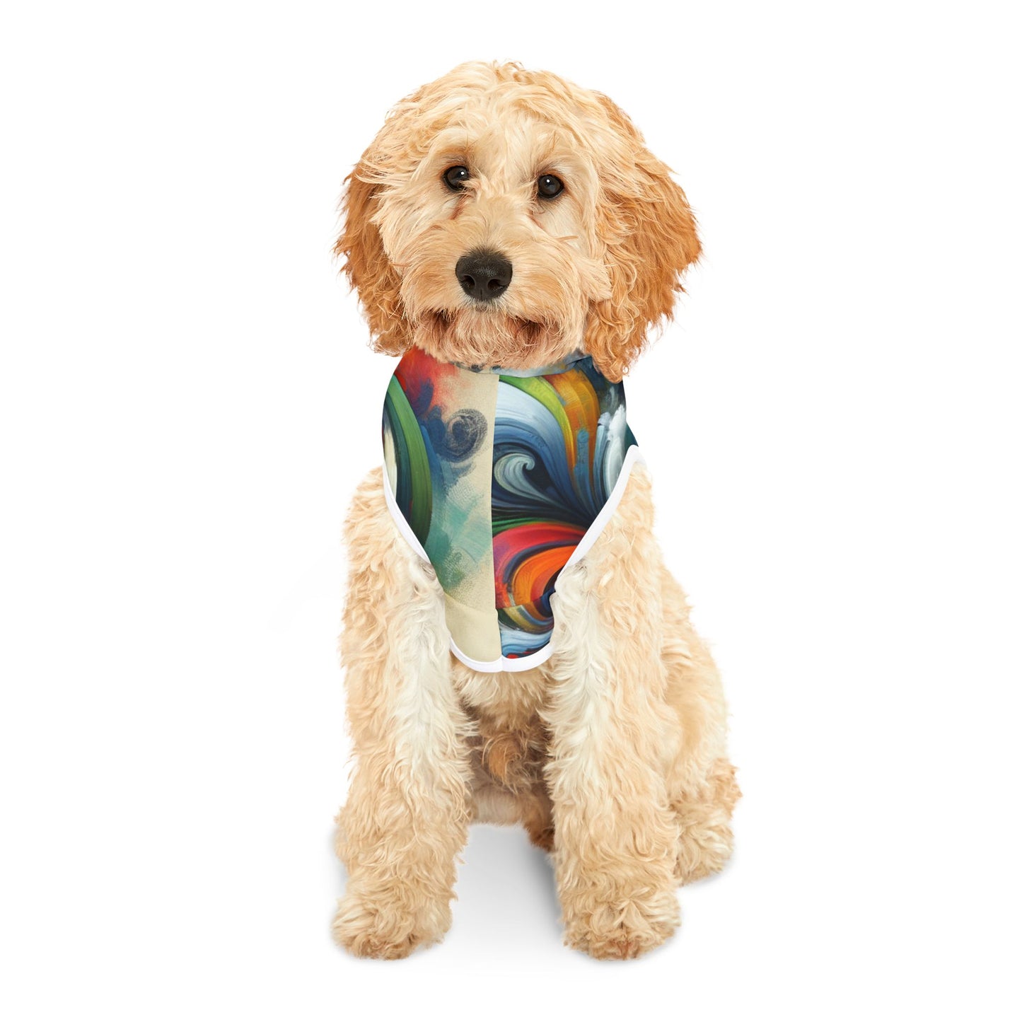 Dynamic Waves of Momentum - Pet Hoodie