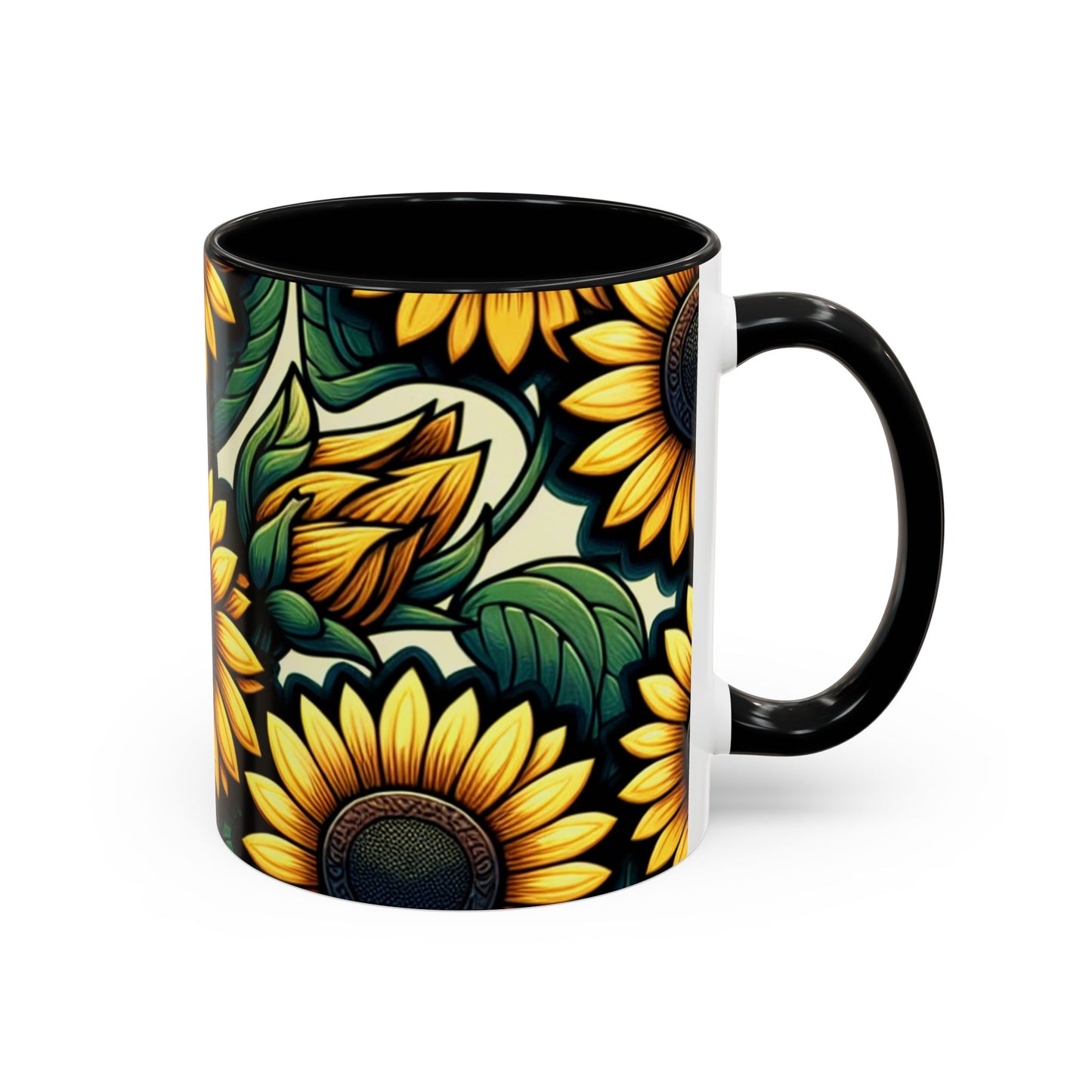 Sunlit Blossom Symphony - Mugs