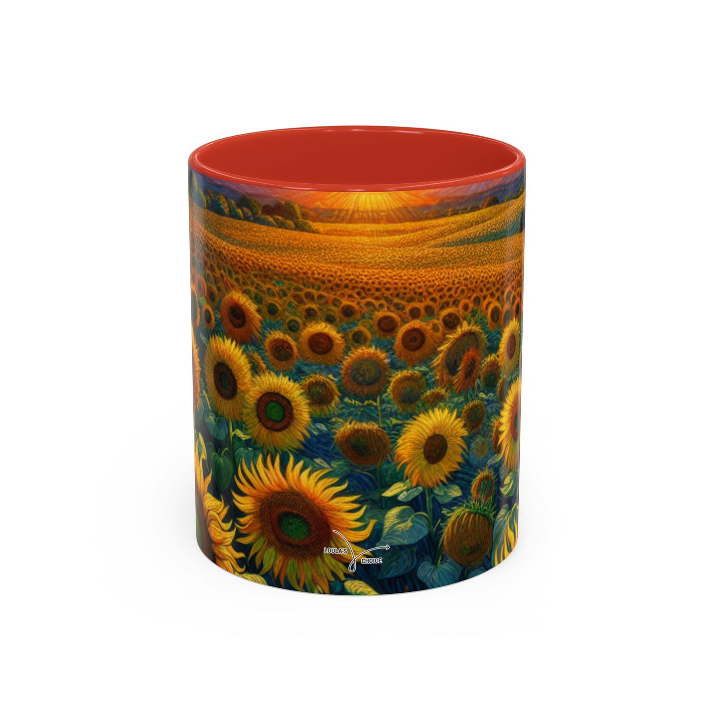 Sundrenched Helianthus Valley - Mugs