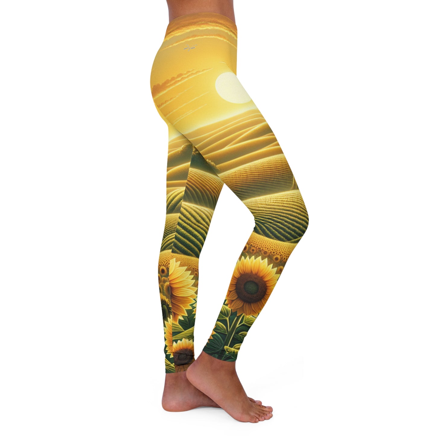 Amber Sunflower Valleys - Leggings