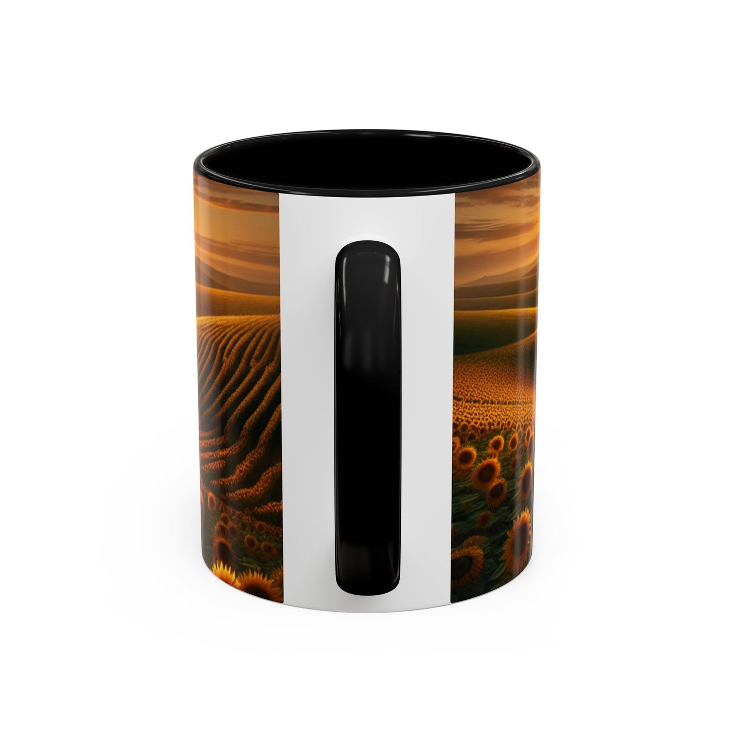 Amber Waves of Sunflower Majesty - Mugs