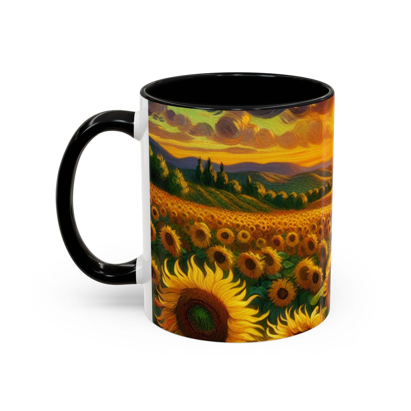 Golden Helios Tapestry - Mugs