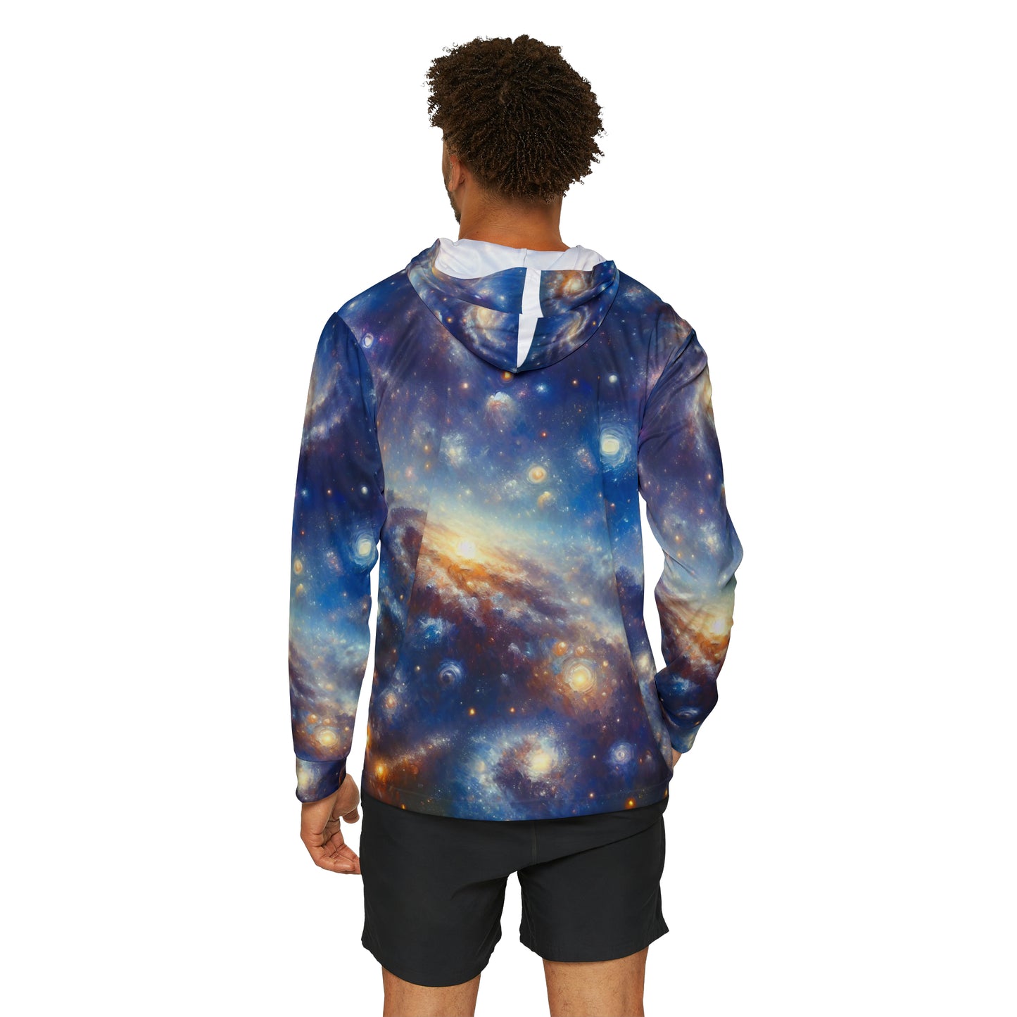 Cosmic Symphony Galaxy Print - Hoodie