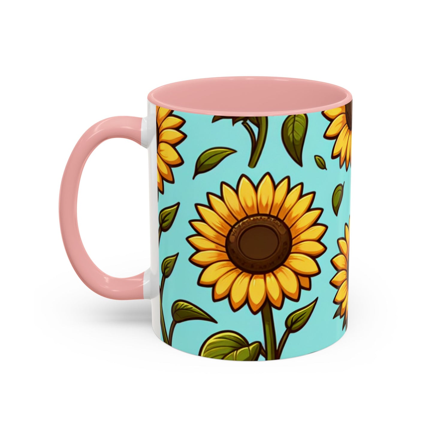 Sunshine Serenade Sunflower Bloom - Mugs