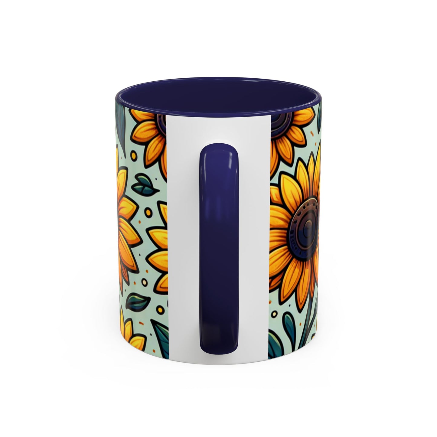Sunshine Meadow Blooms Pattern - Mugs