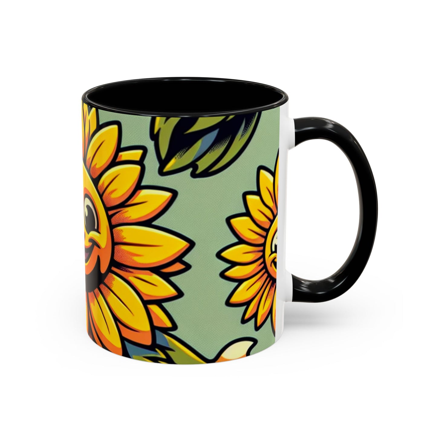 Sunny Smiles Floral Tapestry - Mugs
