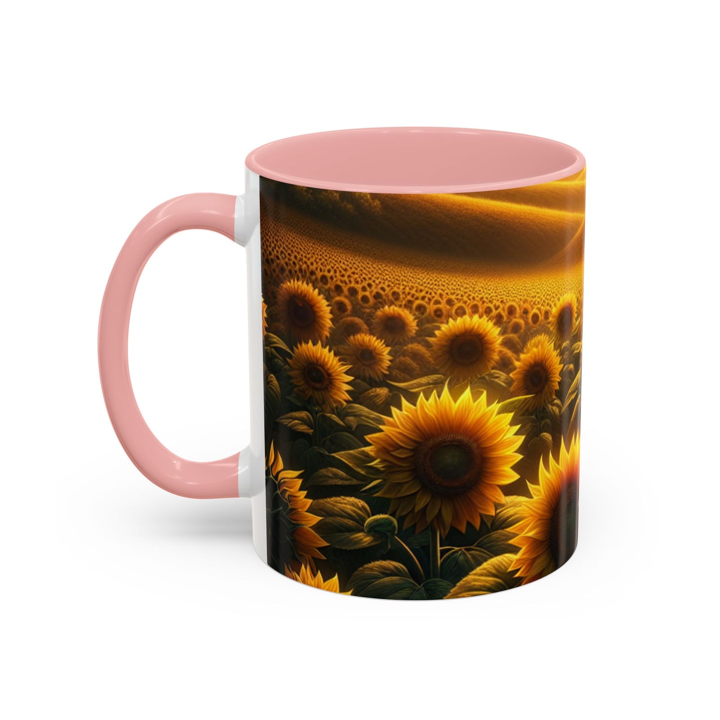 Golden Solstice Blossom - Mugs