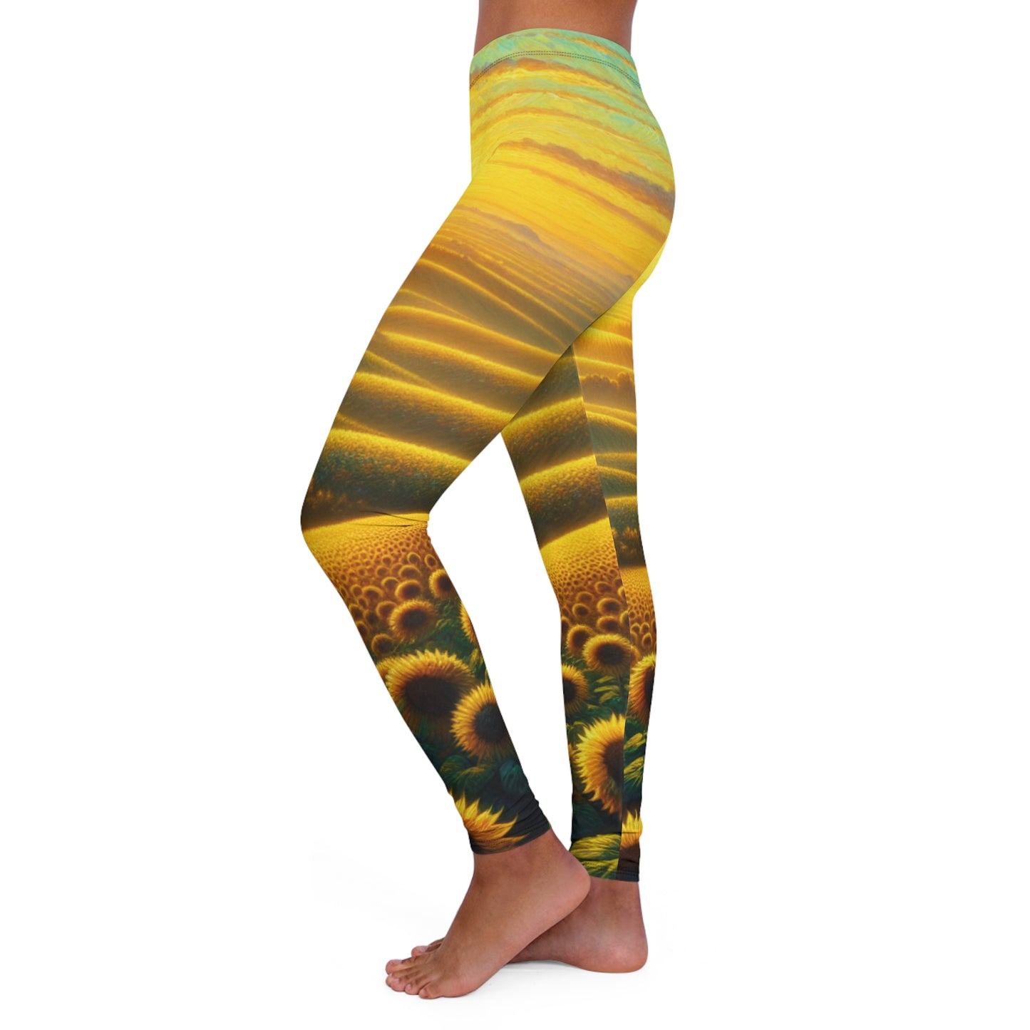 Golden Harvest Sunrise - Leggings
