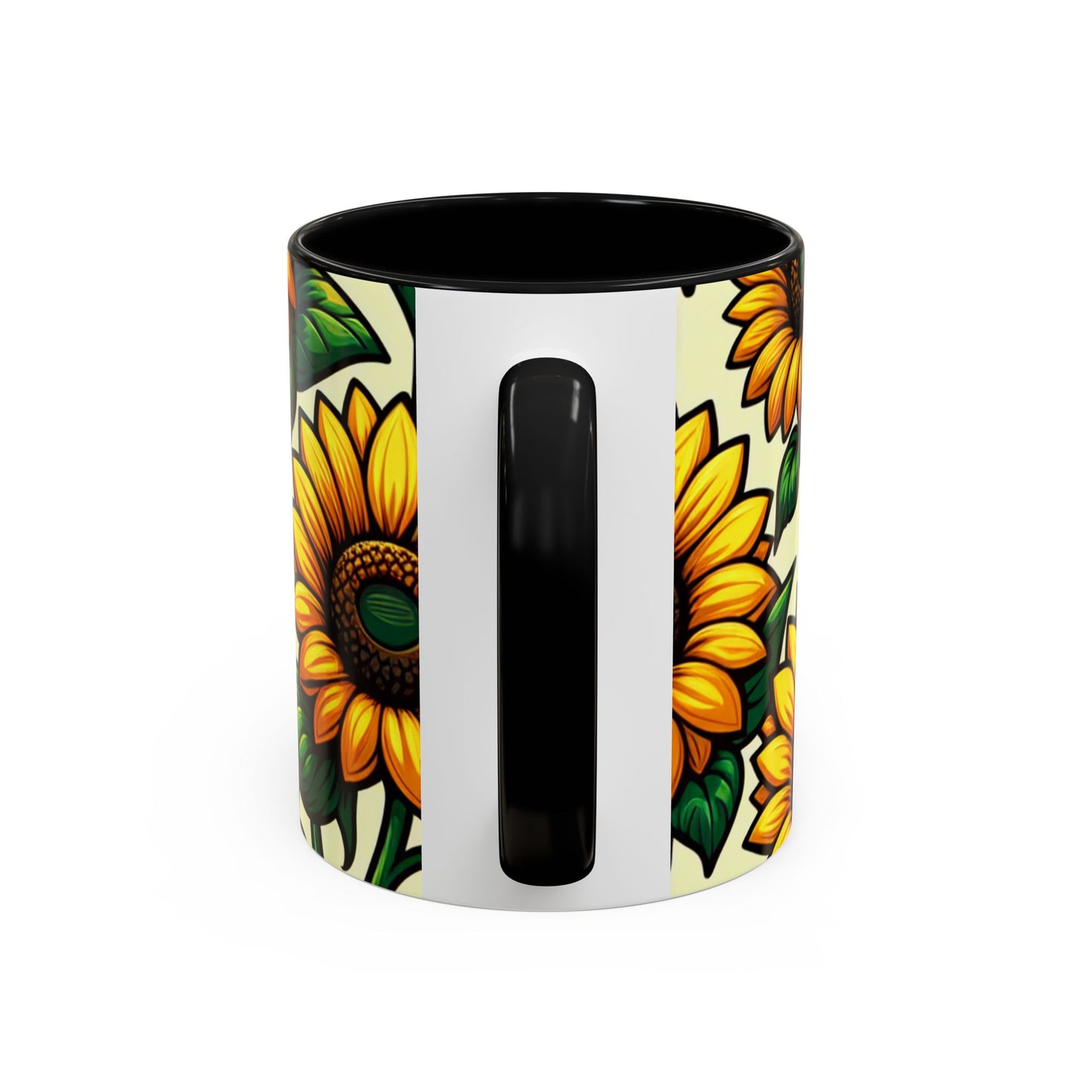 Golden Helianthus Haven - Mugs