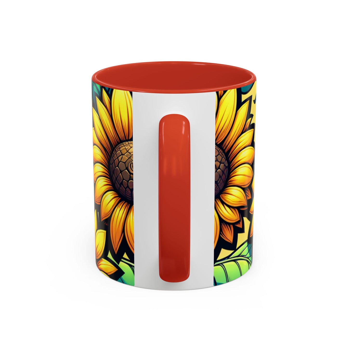 Sunflower Radiance Symphony - Mugs