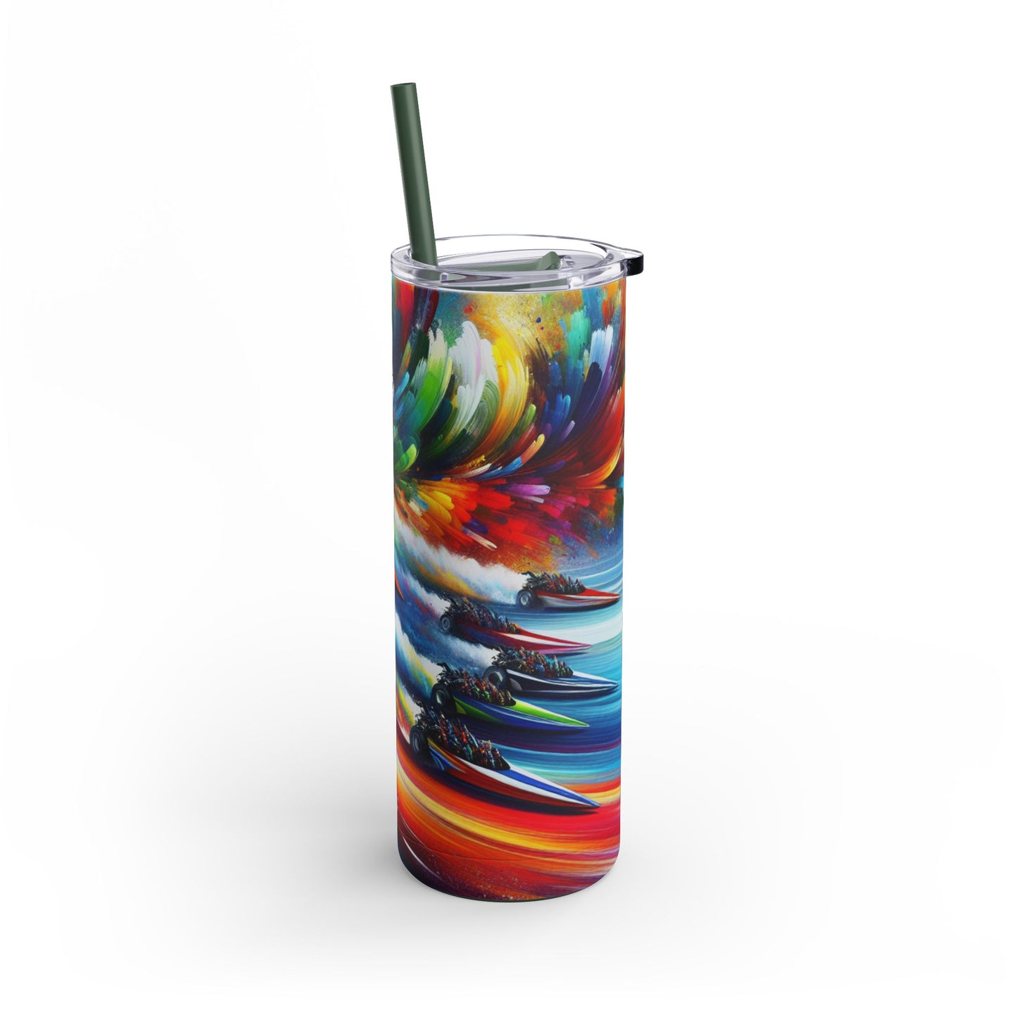 Racing Waves of Color - Tumblers