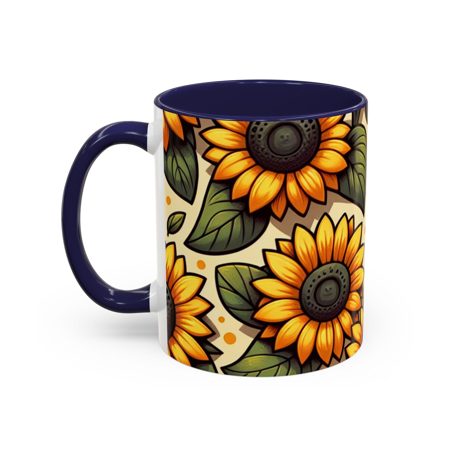 Sunshine Meadow Sunflower Array - Mugs