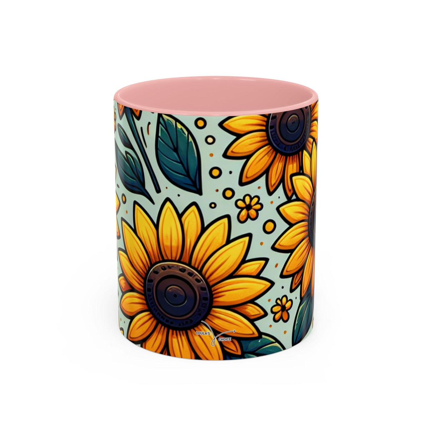 Sunshine Meadow Blooms Pattern - Mugs