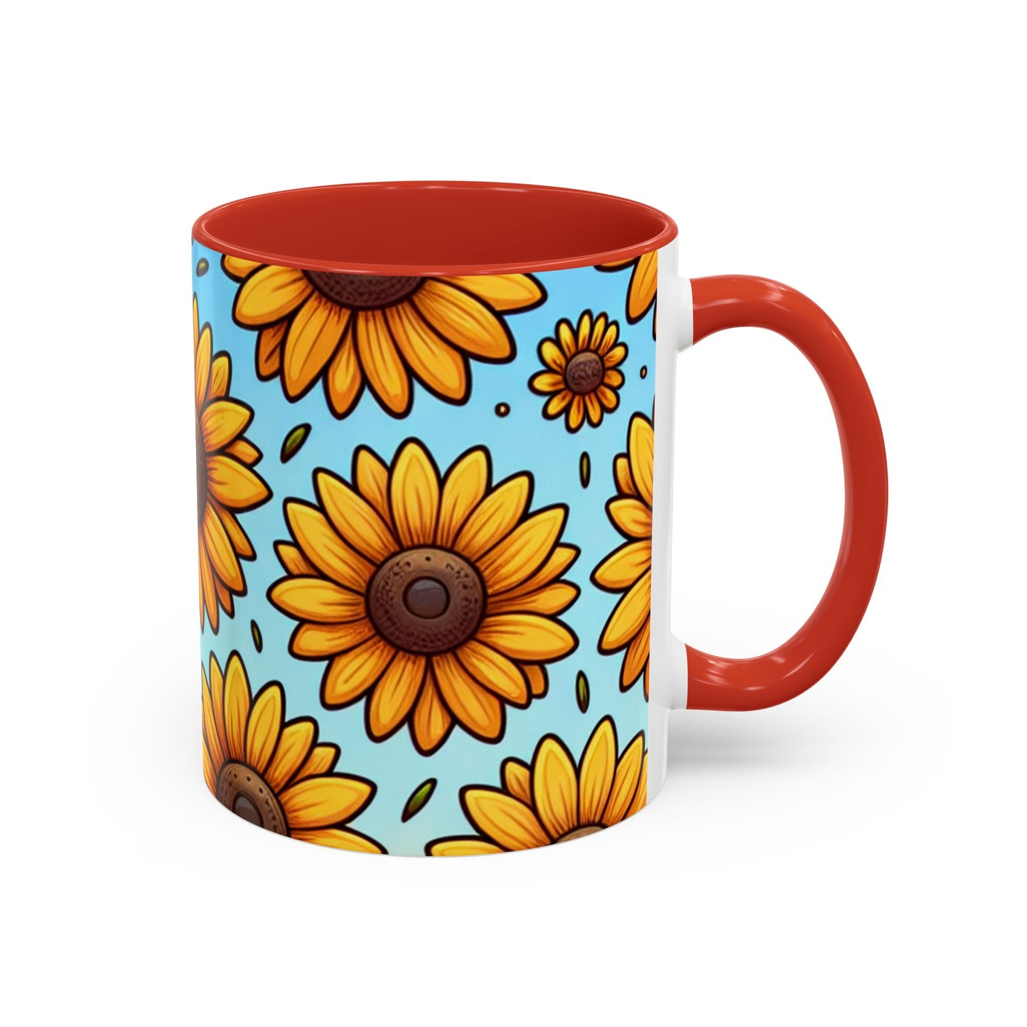 Sunny Meadow Sunflower Bliss - Mugs