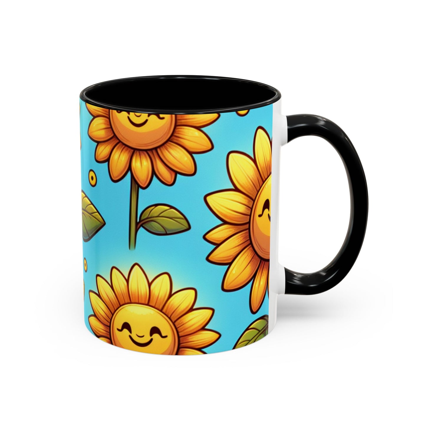 Sunny Smiles Sunflower Bliss - Mugs