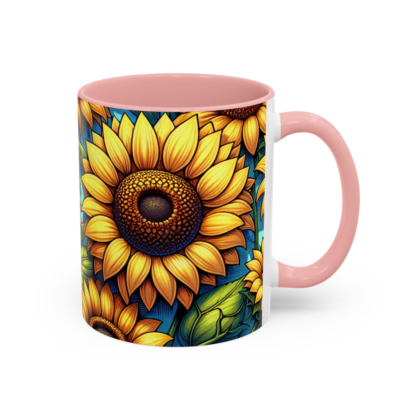 Golden Harvest Radiance Pattern - Mugs