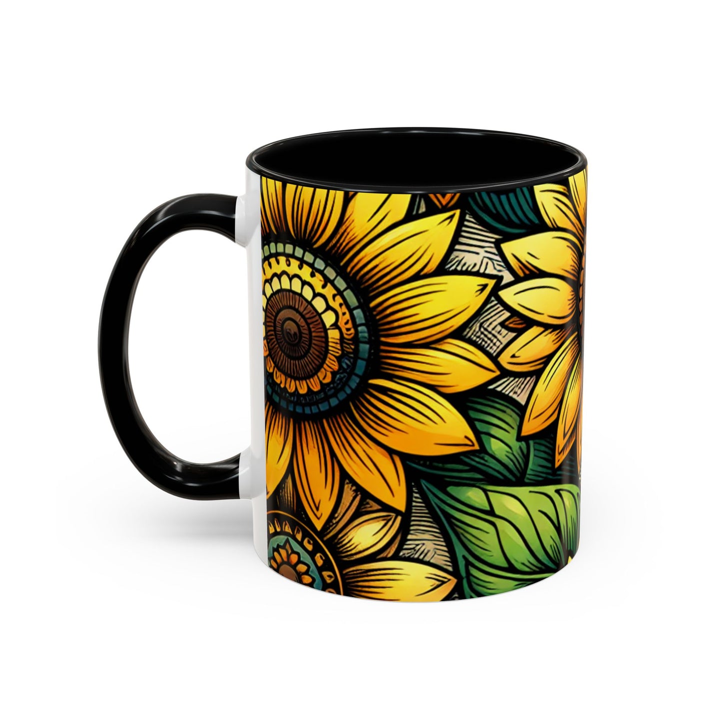 Sunshine Mandala Garden - Mugs