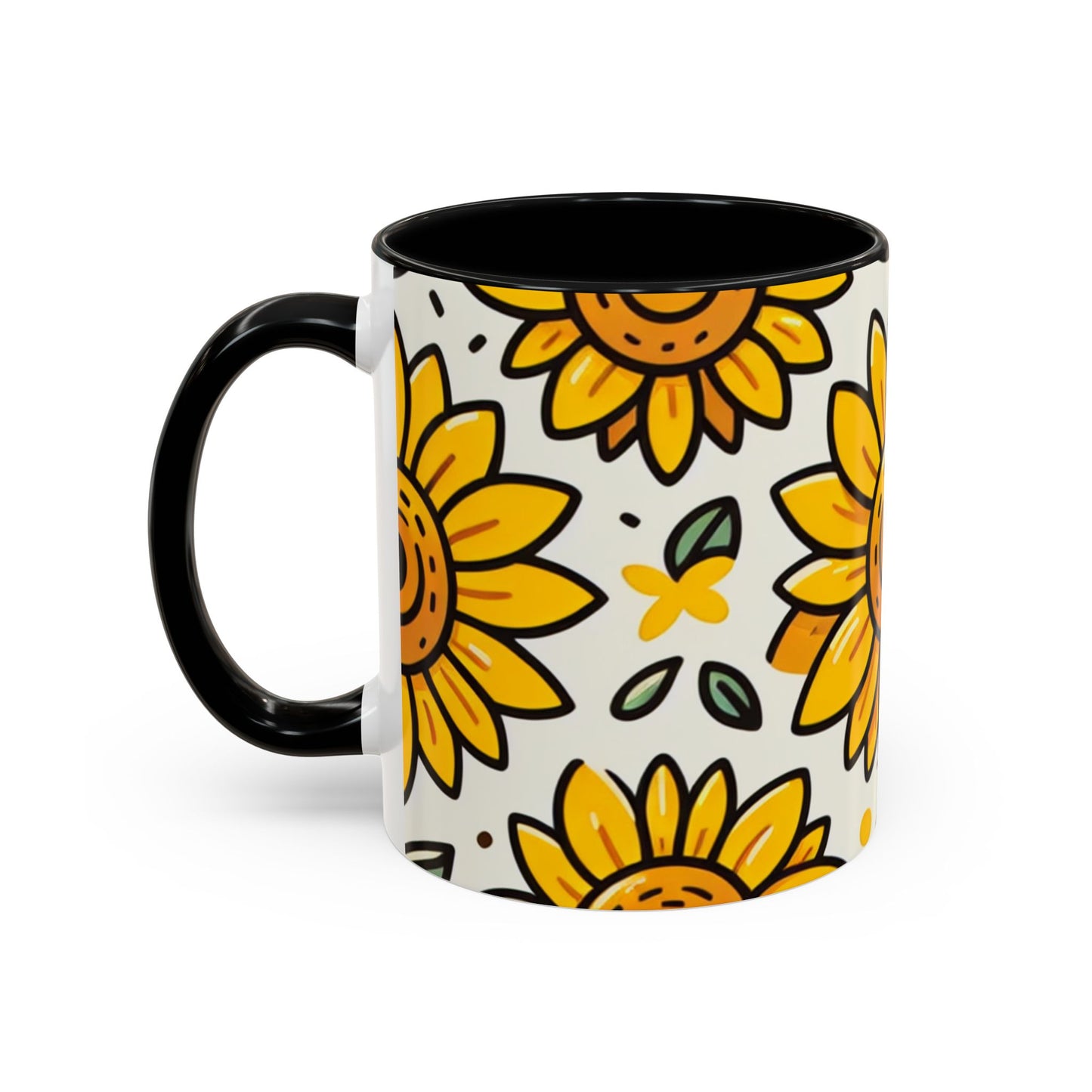 Sunshine Smiles Floral Bliss - Mugs