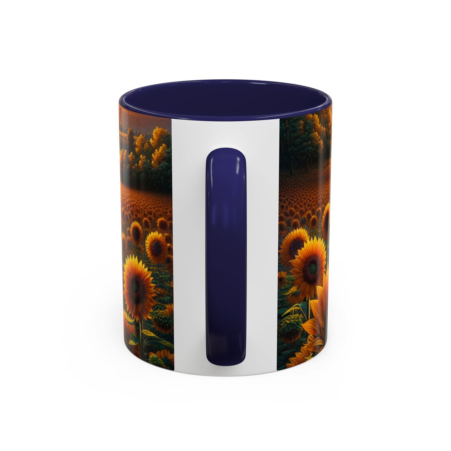 Amber Sunflower Serenade - Mugs