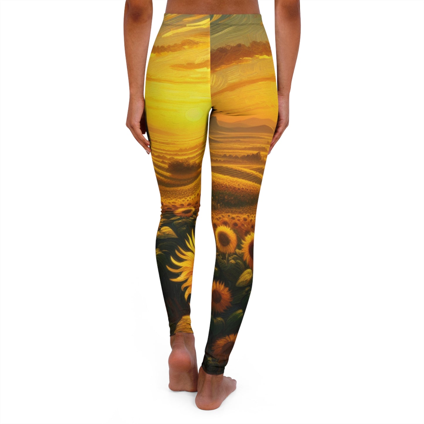 Golden Harvest Panorama - Leggings