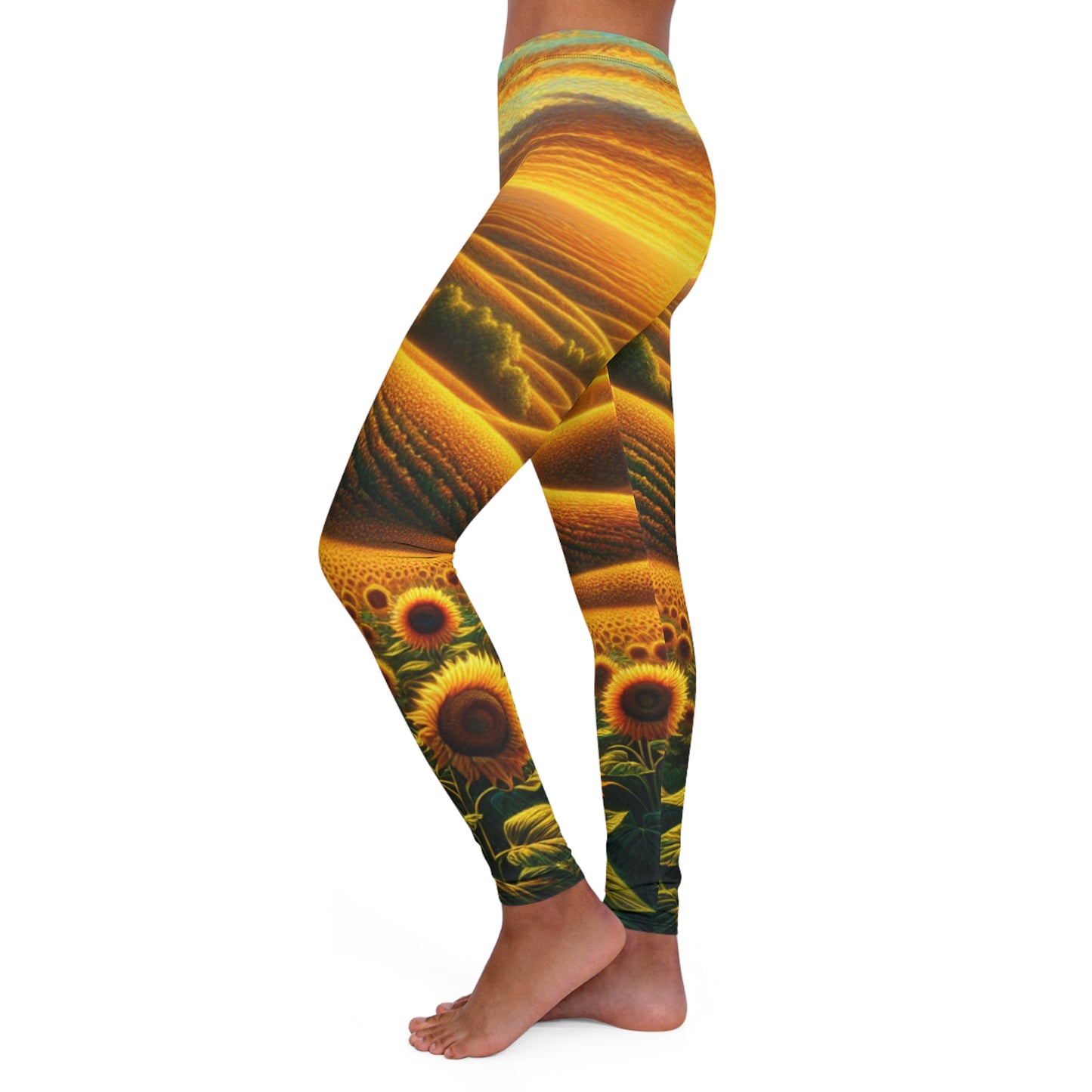 Amber Waves & Sunflower Blaze - Leggings