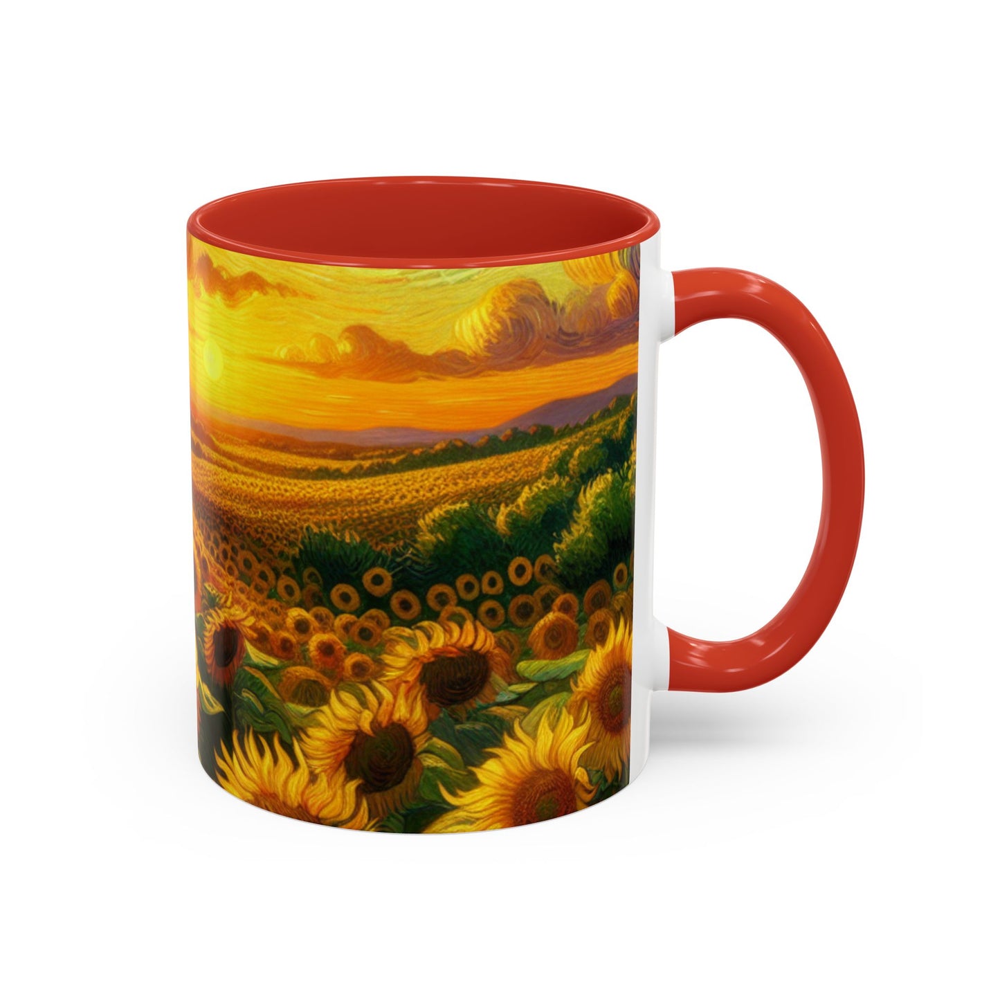 Golden Helios Tapestry - Mugs