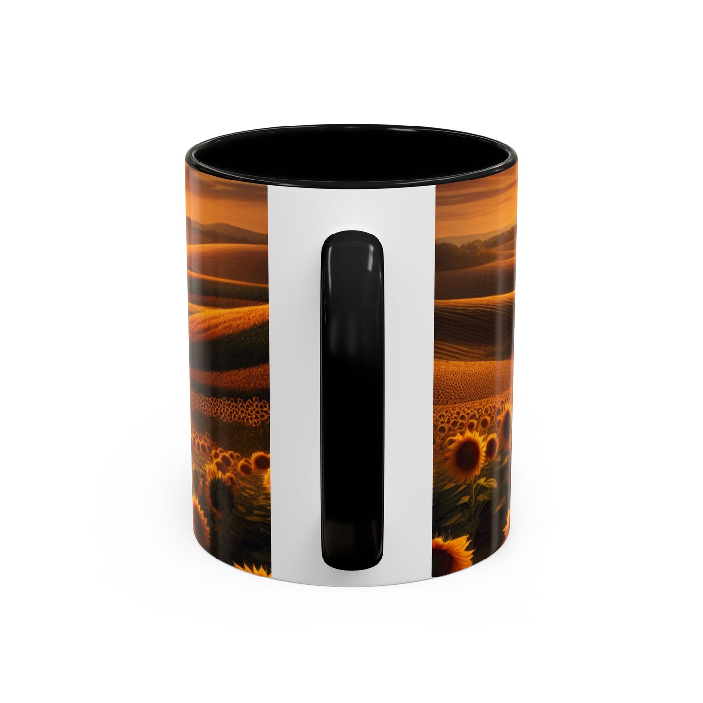 Golden Sunrise Tapestry - Mugs