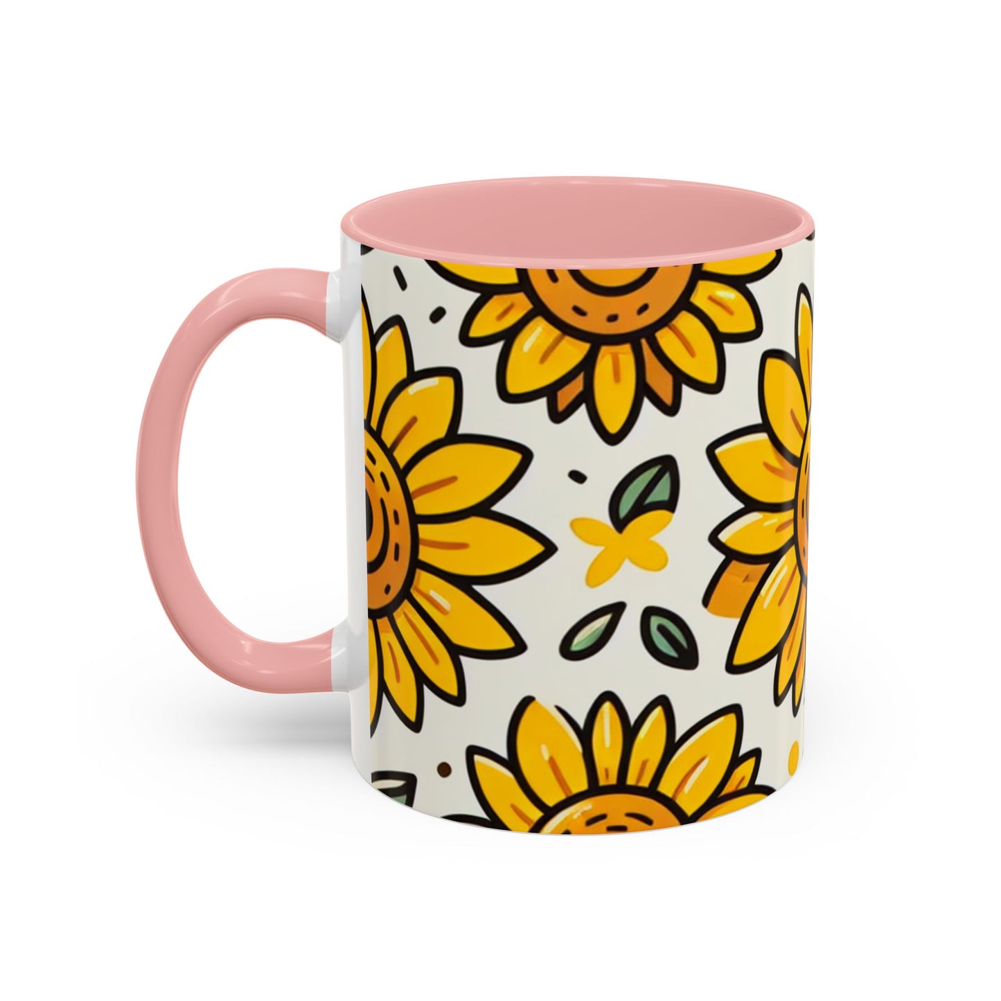 Sunshine Smiles Floral Bliss - Mugs