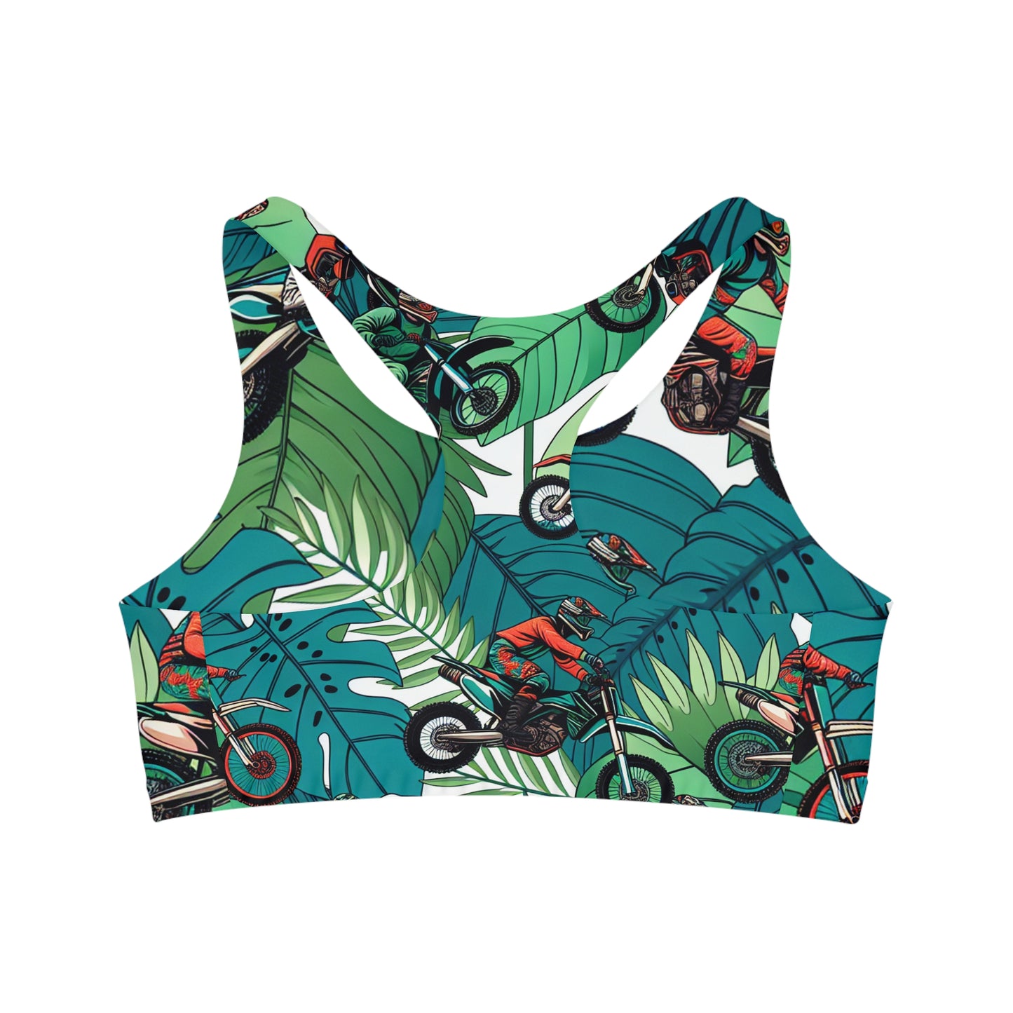 Tropical Trailblazer Motocross Majesty - Sports Bra