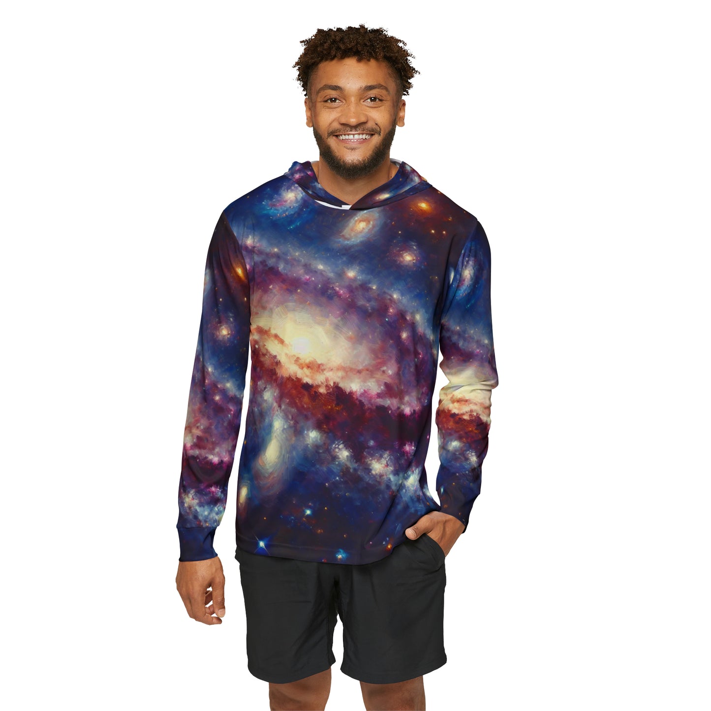 Cosmic Nebula Tapestry - Hoodie