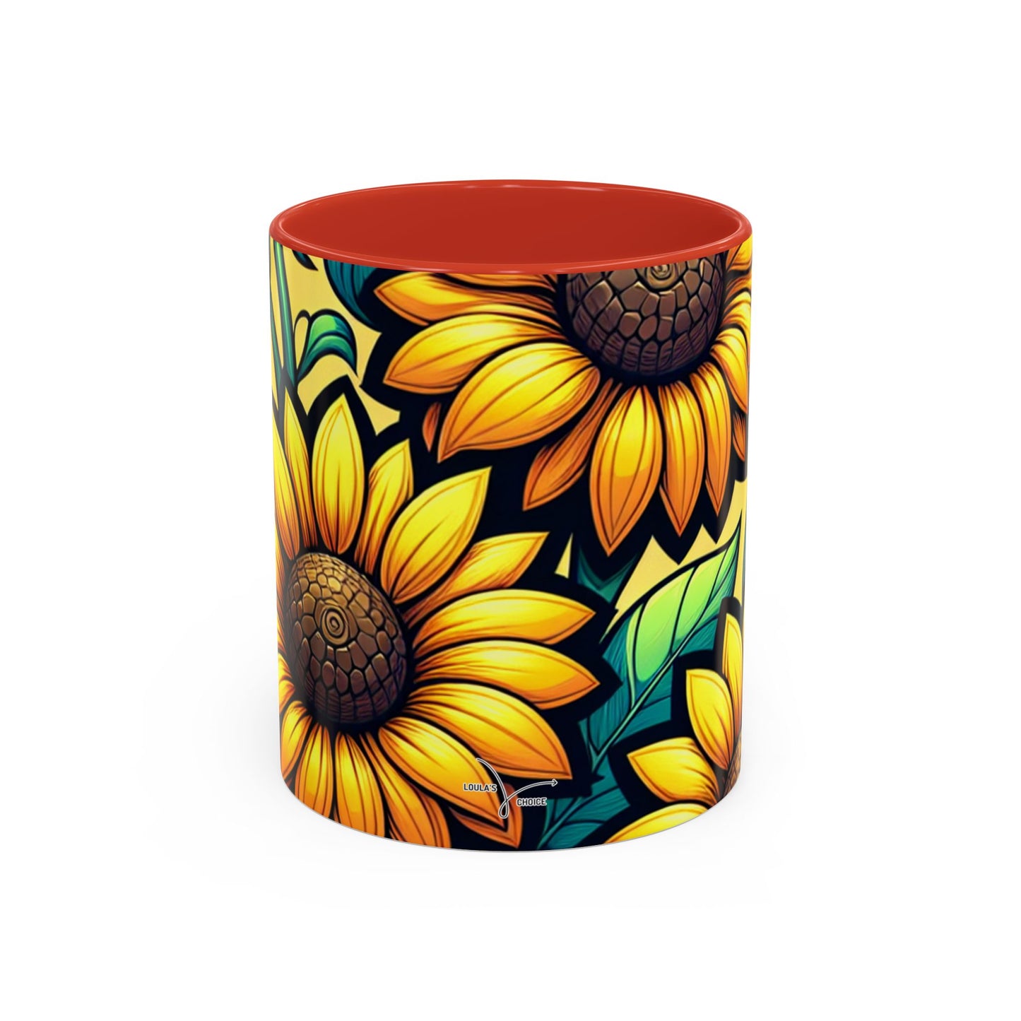Sunflower Radiance Symphony - Mugs