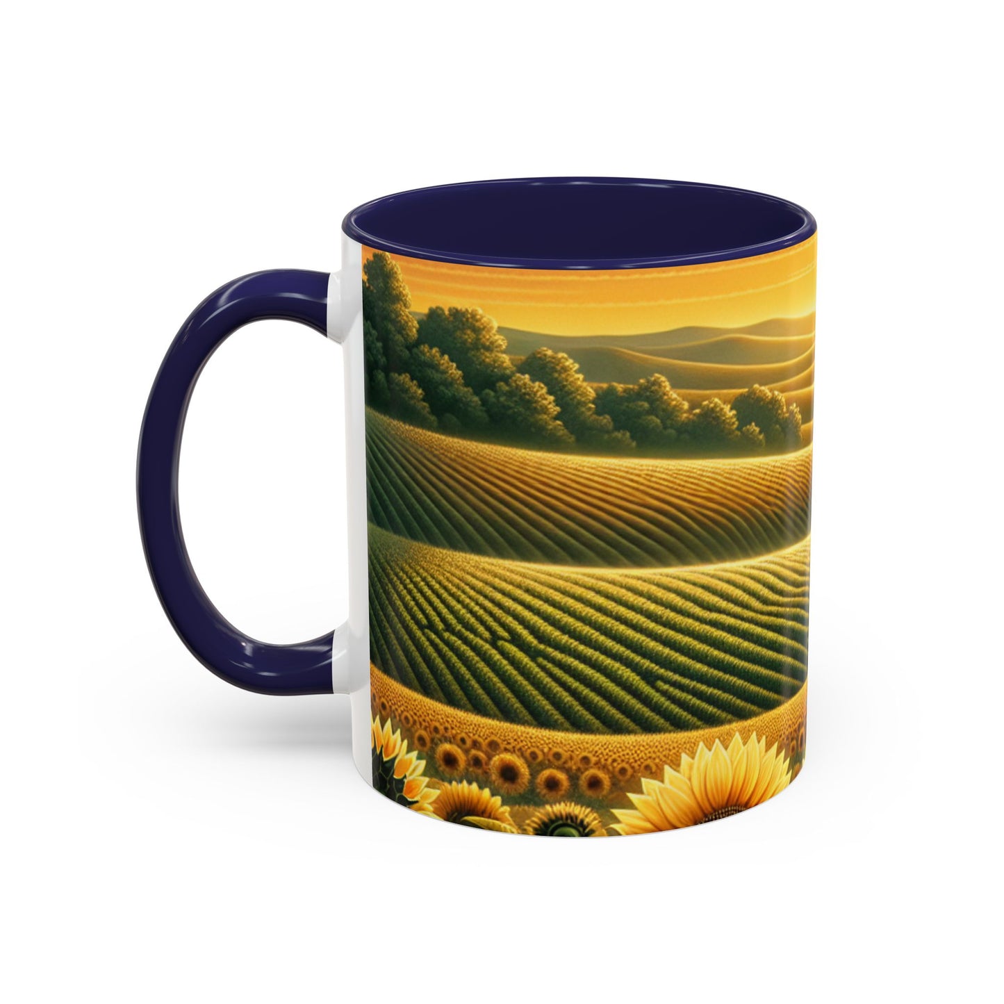 Amber Sunflower Valleys - Mugs