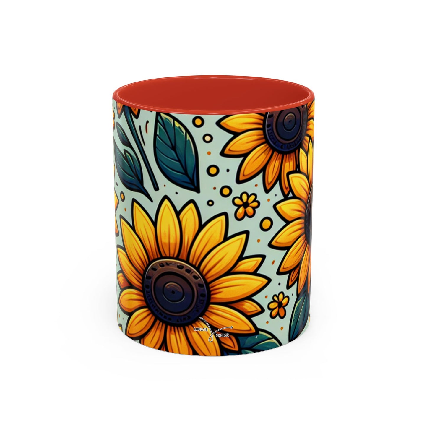 Sunshine Meadow Blooms Pattern - Mugs