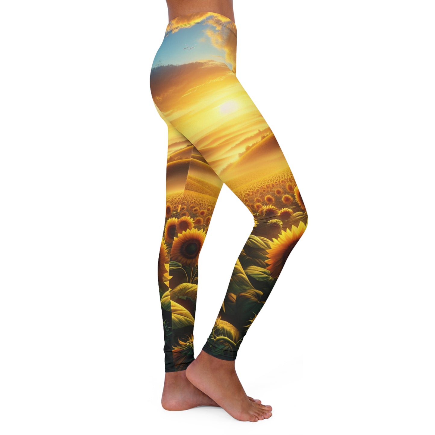 Amber Horizons Sunflower Bliss - Leggings