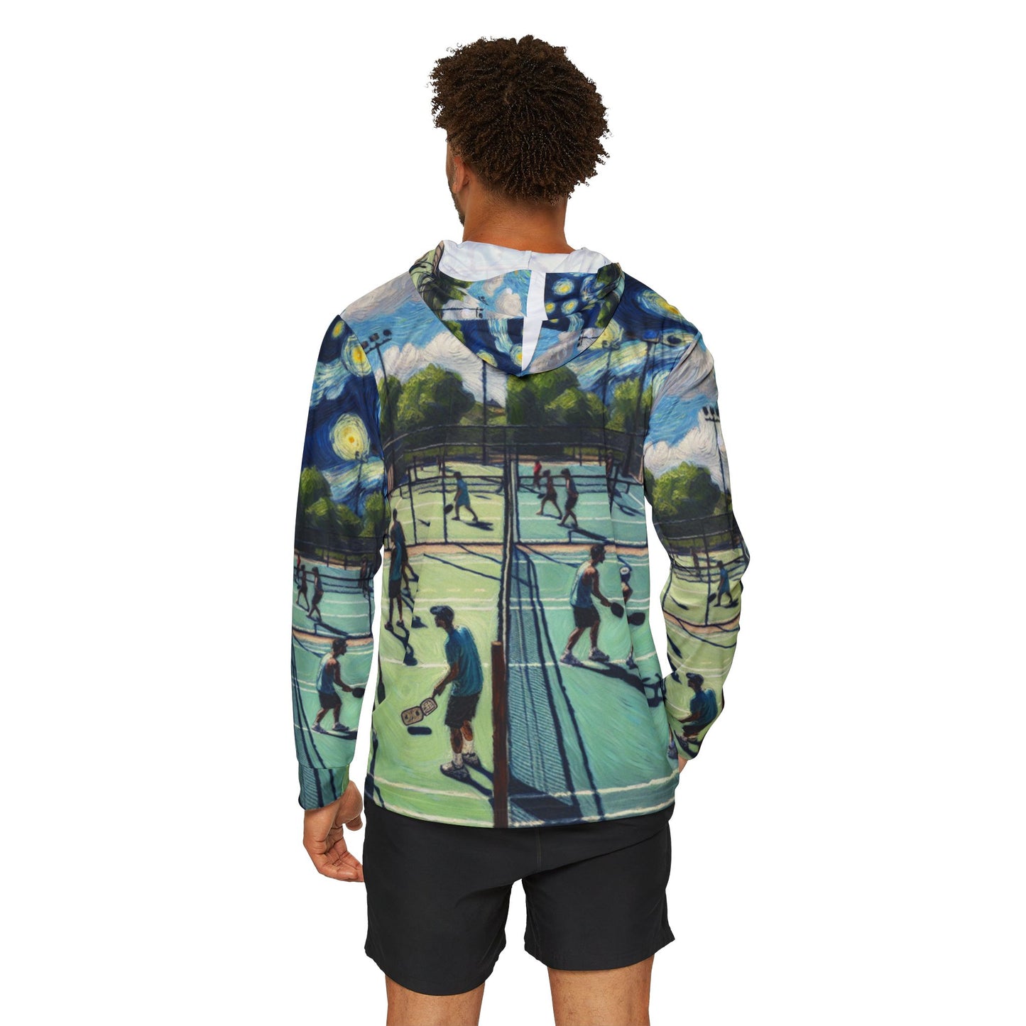 Starry Pickleball Cosmodrome - Hoodie