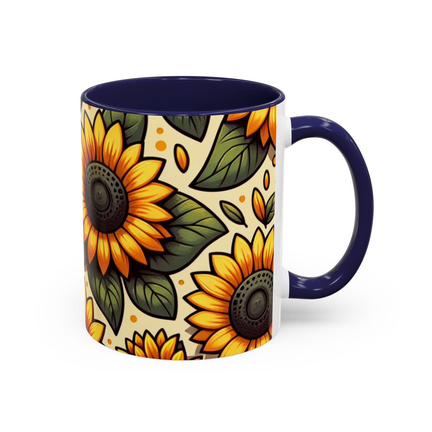 Sunshine Meadow Sunflower Array - Mugs