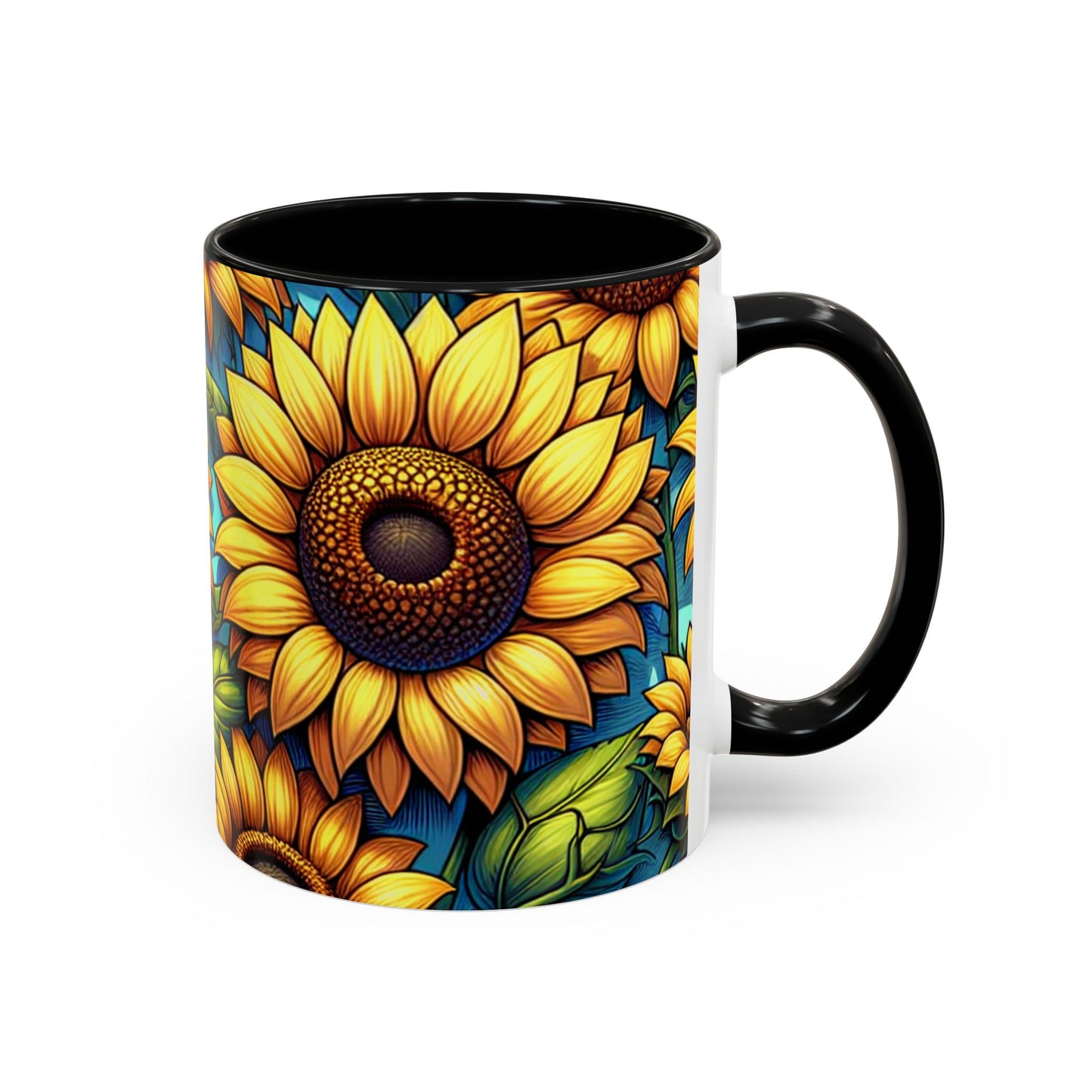 Golden Harvest Radiance Pattern - Mugs