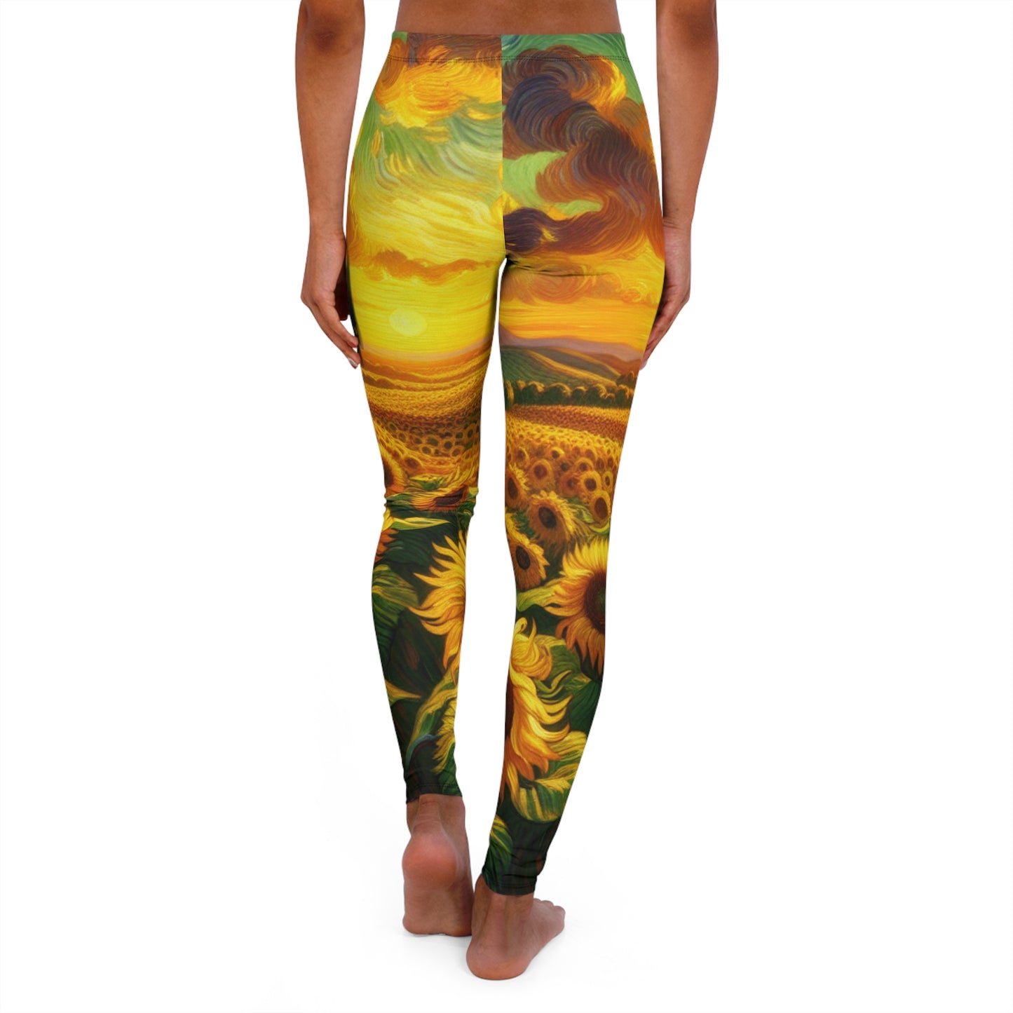 Golden Helios Tapestry - Leggings