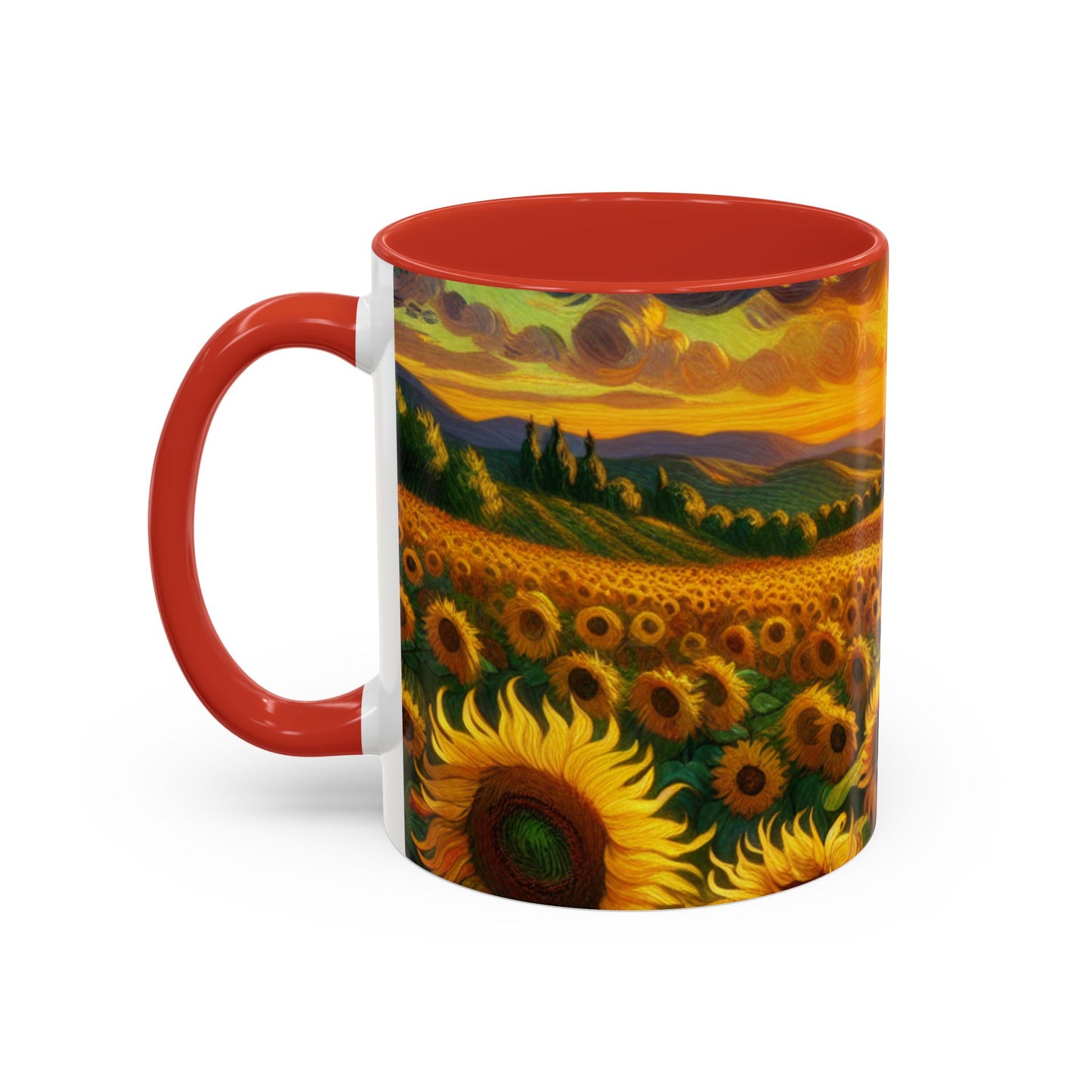 Golden Helios Tapestry - Mugs