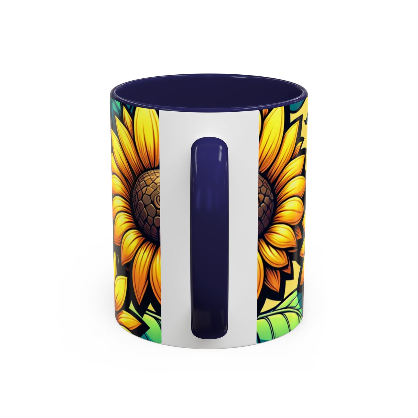 Sunflower Radiance Symphony - Mugs
