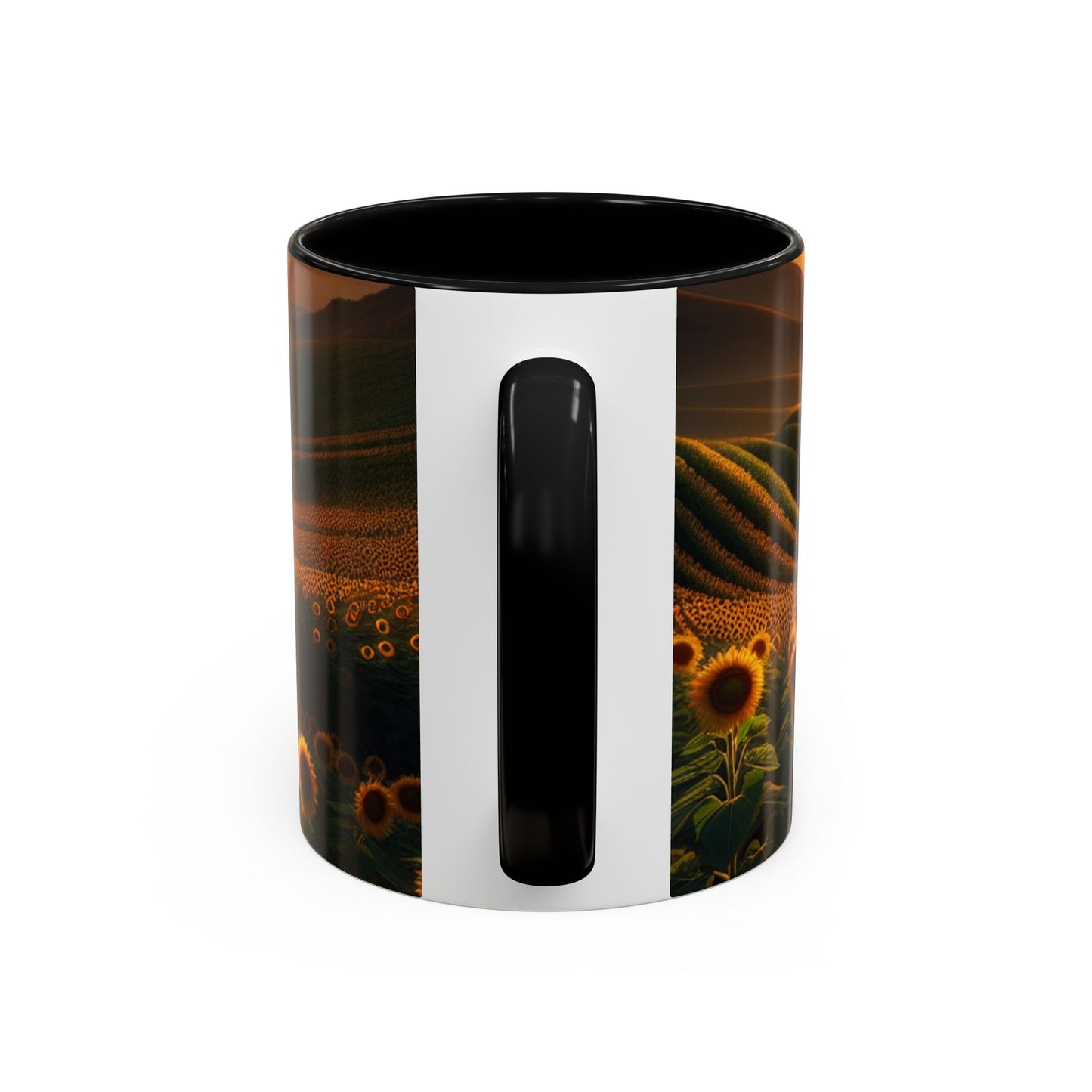 Amber Radiance Sunflower Valleys - Mugs