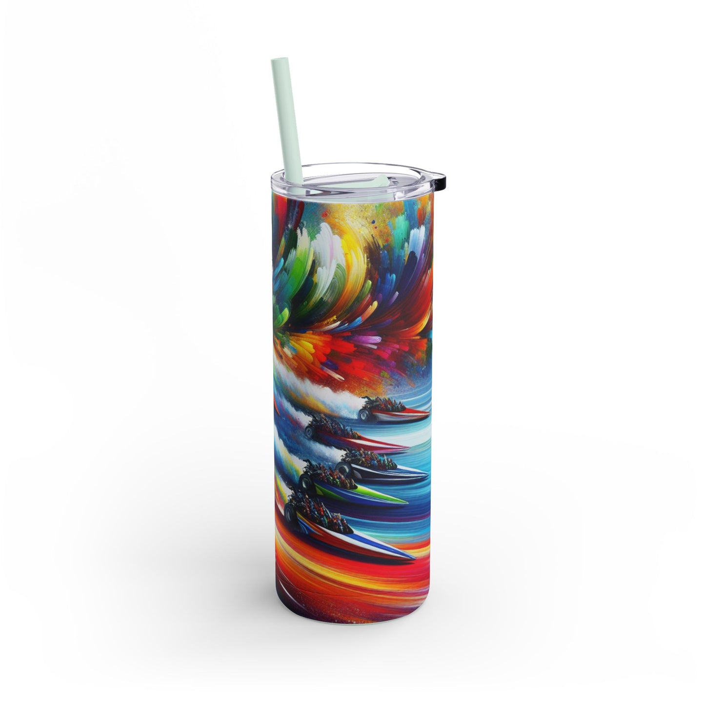 Racing Waves of Color - Tumblers