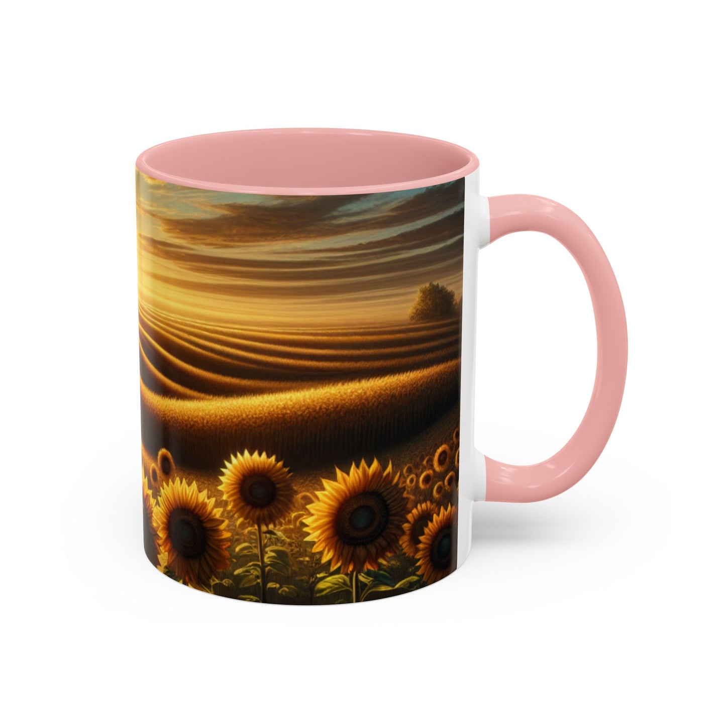 Golden Sunrise Meadow - Mugs