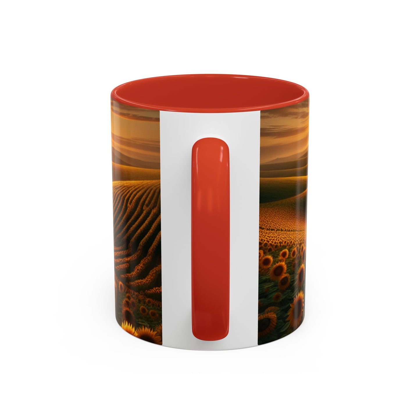 Amber Waves of Sunflower Majesty - Mugs