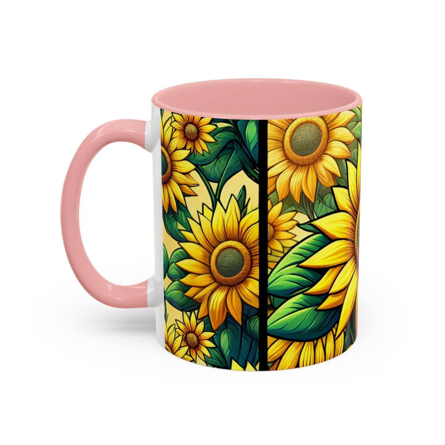 Golden Helianthus Haven - Mugs
